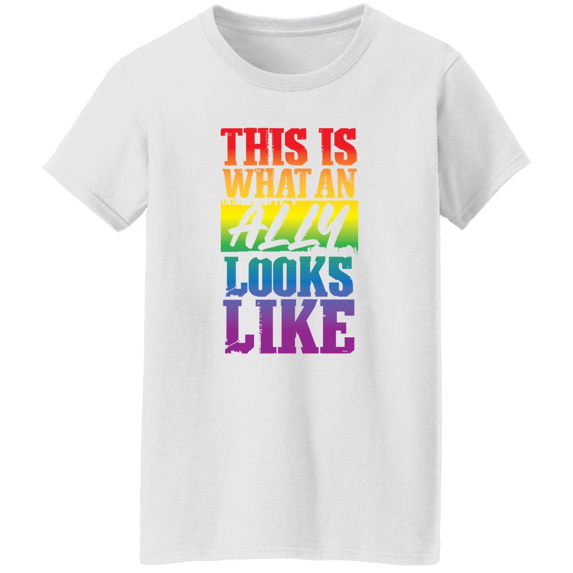 Ally - Pride Ladies Tee