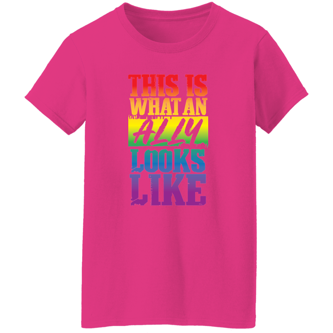 Ally - Pride Ladies Tee