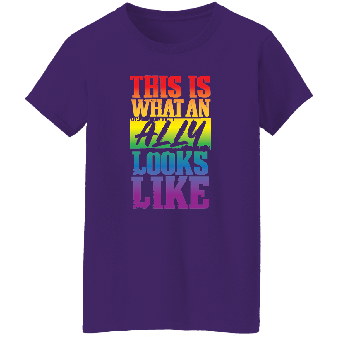 Ally - Pride Ladies Tee