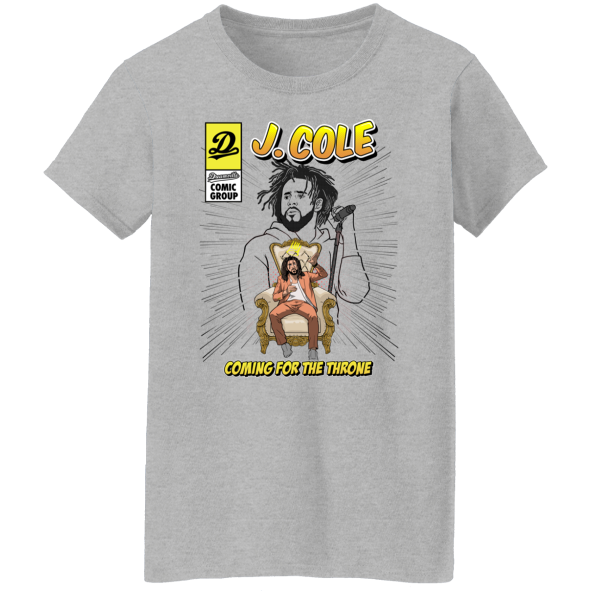 King Cole's Rise - Comic Tee