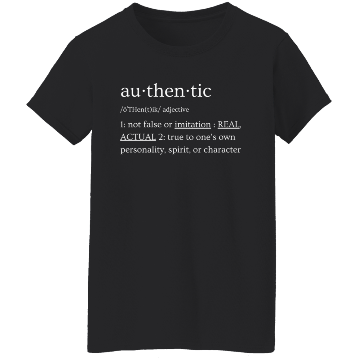 CYOS Defined - Authentic Ladie's Tee