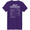 Ingredients of an Ally - Ladies Tee