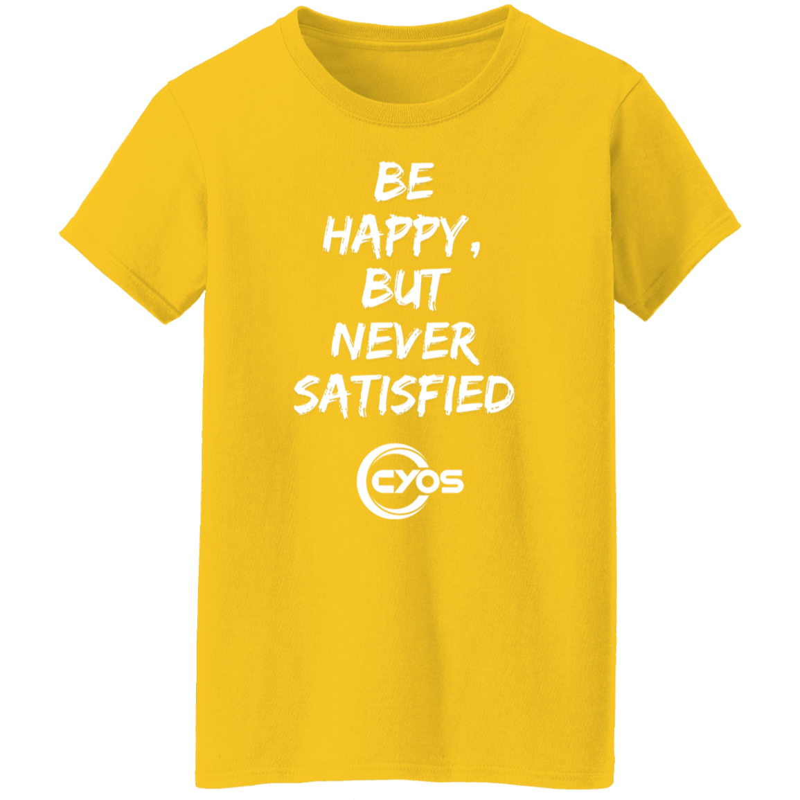 True Strength - Be Happy Women's Tee